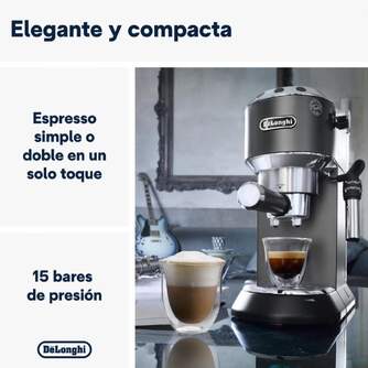 CAFET. DELONGHI EC685.BK   REGALO MOLINILLO KG200