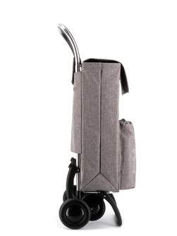 CARRO-COMPRA ROLSER SBE018 SBELTA TWEED 4.2 GRIS