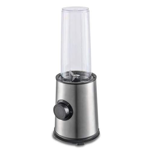 Batidora vaso Kuken 38806 Smoothie - 600 W, 800 ml, 2 vasos, inox, negro