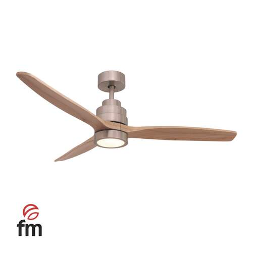 Ventilador de techo FM VT7000L - 132cm, Motor DC, 4W, 6 velocidades, luz regulable