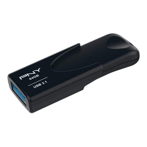 Memoria USB PNY Attache 4 - 32GB, USB tipo A 3.1, 80/20 mb/s lectura y escritura
