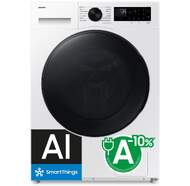 Lavadora Secadora Samsung WD90DG5B15BEEC - 9 kg Lavado, 6 kg Secado, Clase A-10%, 1400 rpm, Blanco