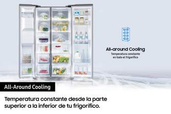 FRI. SAMSUNG RS65R5441M9 178x91 NF INOX DISP.