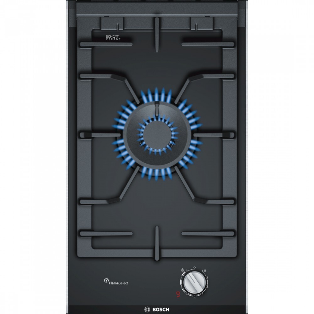Placa de gas Bosch PRA3A6D70 - 30cm, 1 Fuego tipo Wok
