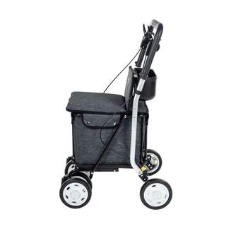 CARRO-COMPRA CARLETT COMFORT ICE (GRIS OSCURO)