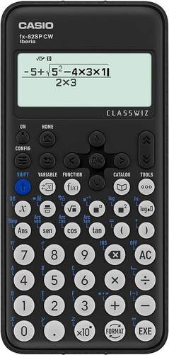 Calculadora Casio FX-82 SP Class Wiz - Pantalla LCD, 10+2 dígitos, 4-6 líneas, 300+ funciones