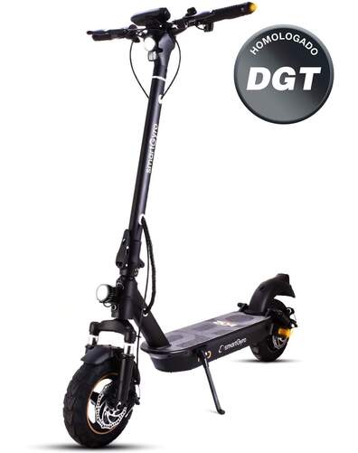 Patinete SmartGyro K2 PRO - 900W 48V, Aut. 60km*, Tubeless, Suspensión, Triple Frenada, App