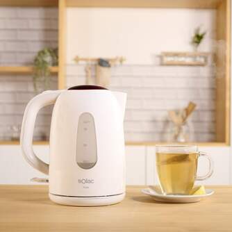 HERVIDOR SOLAC KT5851 2200W 1,7L BCO. TAPA INOX