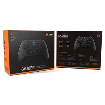 MANDO KROM KADOER WIRELESS MULTIPLATAFO 5.0 NEGRO