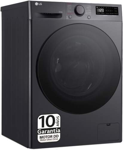 Lavasecadora LG F4DR6009AGM - Lavado 9 kg, secado 6 kg, 1400 rpm, Inox, Clase A-10%/D