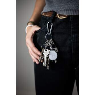 LOCALIZADOR DCU RASTREADOR COMPATIBLE APPLE BLANCO