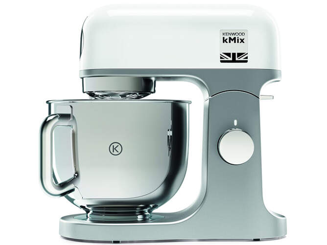 Robot de Cocina Kenwood KMX750WH Kmix - 1000 W, 5 L, Inox, Blanco