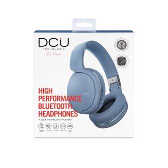 AURICULARES DCU BLUETOOTH DIADEMA MULTIF, AZUL