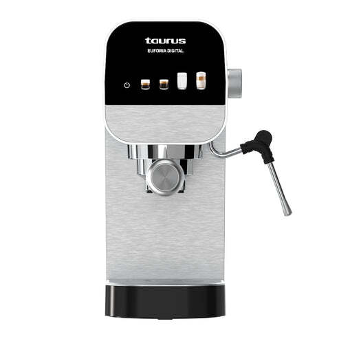 Cafetera Espresso Taurus Moka Eufor&iacute;a Digital - 20 bares, 1350 W, 900 ml, Caf&eacute; molido, Inox