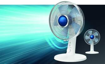 VENTILADOR SOBREMESA ROWENTA VU2730 30CM 38dB 40W