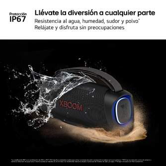 ALTAVOZ LG XG8T 60W BLUETOOTH IP67 15H