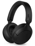 AURICULARES PHILIPS TAH6000BK/00 DIADEMA ANC 80H - Graves din&aacute;micos, 5 micros para llamadas, negro