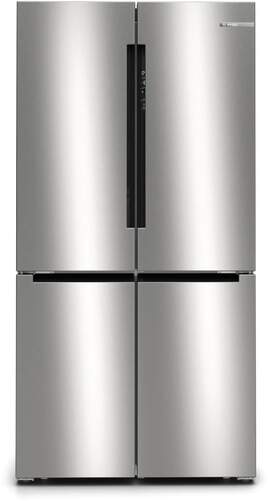 Frigor&iacute;fico Americano Bosch KFN96VPEA - Clase E, 183x91cm, 4 Puertas, 405L, VitaFresh 0&ordm;C , Inox