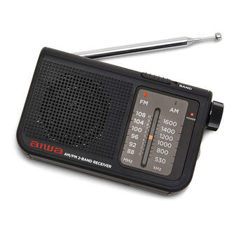 RADIO PORTATIL AIWA RS55BK AM/FM ALTAVOZ NEGRO