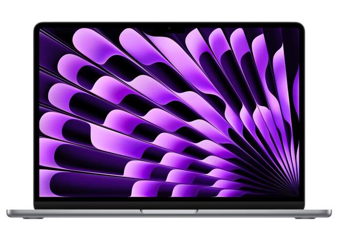 MacBook Air Space Grey - 13", Chip Apple M2, CPU y GPU Octa-Core, 16GB RAM, SSD 256GB