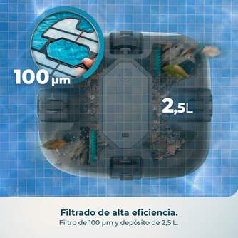 ROBOT PISCINA CECOTEC CONGA POOLDROID 3000 FLOORMA