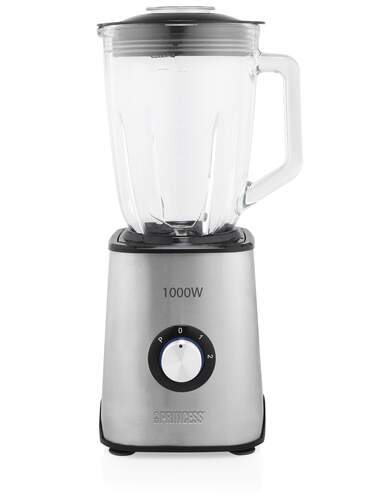 Batidora de vaso Princess 212105 - 1,5 litros, inox, 1000 W, 2 velocidades, funci&oacute;n Pulse