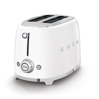 TOST. SMEG TSF01WHEU 2R 950W BLANCA
