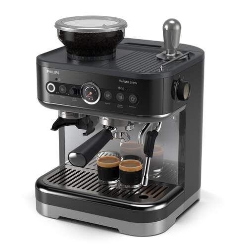 Cafetera Philips PSA3218/10 - 15 bares, preparación cappuccino, espresso y americano