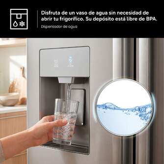 FRICOM. SAMSUNG RF50C530ES9EF 178x82 NF DISP INOX
