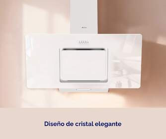 CAMPANA ARTICA AVERTIKA90CN 90CM C NEGRA