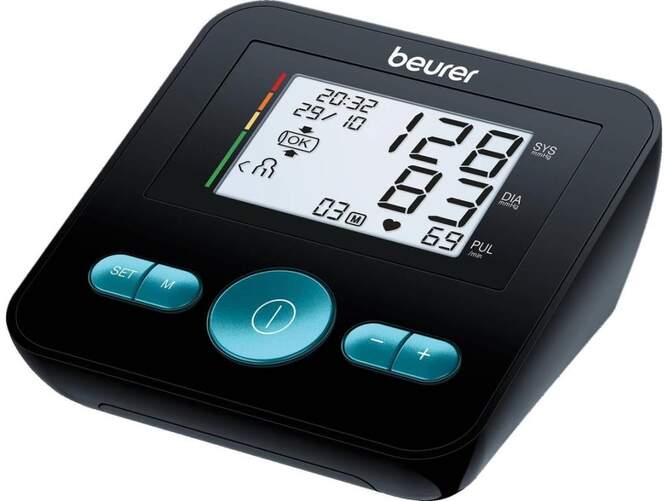 Tensiómetro de Brazo Beurer BM27 - Detecta Arritmias, Negro