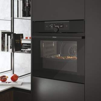 Horno Haier HWO60SM2F3BH | Clase A+, 70L, 11 Funciones, Wifi