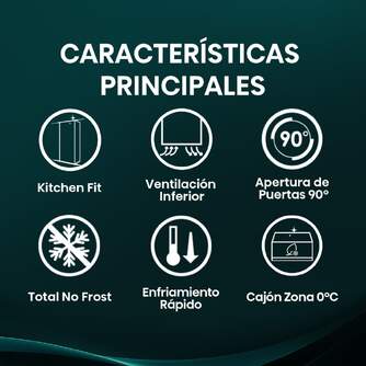 FRI. HISENSE RL3K370SEWE 186x60x60 1P NF BCO KFIT