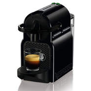 Cafetera DeLonghi Inissia Nespresso - 19 bares, Sist. Termoblock, Ajuste Espresso & Lungo,  Negra