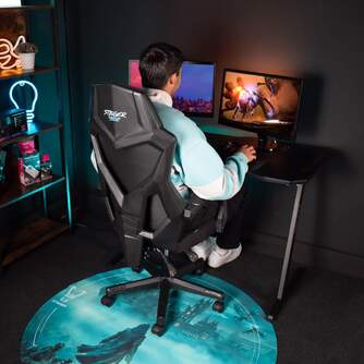 SILLA GAMING WOXTER STATION SENSE NEGRA