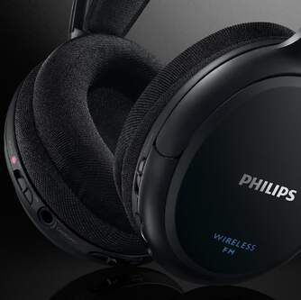 AURICULARES PHILIPS SHC5200 INALAMBRICO RF 2 CANAL