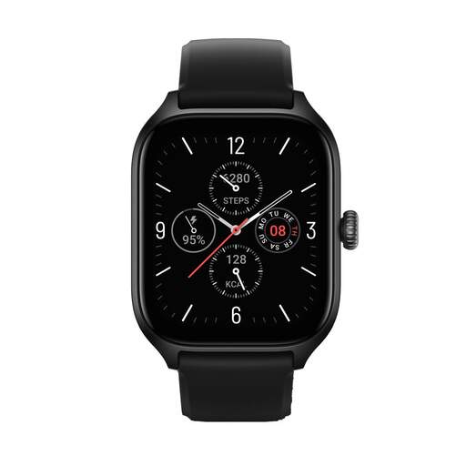 Amazfit GTS 4 Infinite Black - 1.75", 150 Modos Deportivos, VO máx., GPS Doble Banda, 5ATM, BioTrack