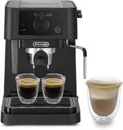 Cafetera Delonghi Stilosa EC235BK - 1100W, 15 Bares, Espumador, Calienta Tazas