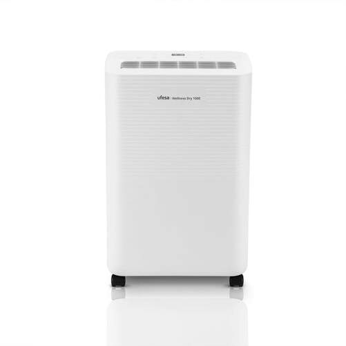 Deshumidificador Ufesa Wellness Dry 1000 - 10 L, 130 m3/h, 40 m2, Blanco