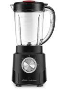 Batidora Vaso Ufesa Coral Black - 600 W, 1,5 L, Picadora, Negro, Inox