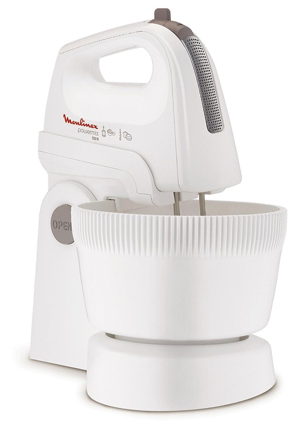 Batidora Amasadora Moulinex Powermix HM6151 - 500W, 5 Velocidades