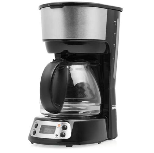 Cafetera Goteo Tristar CM1284 8TZ - 600 W, 750 ml, Negro, Inox