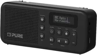 RADIO DIGITAL PURE ELAN MOVE BLACK