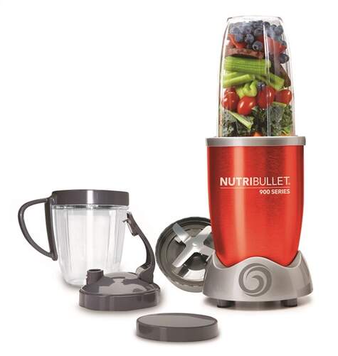 Batidora de vaso Nutribullet NB9-0928R Kit para Smoothie - 900 W, tazón 0,9 litros