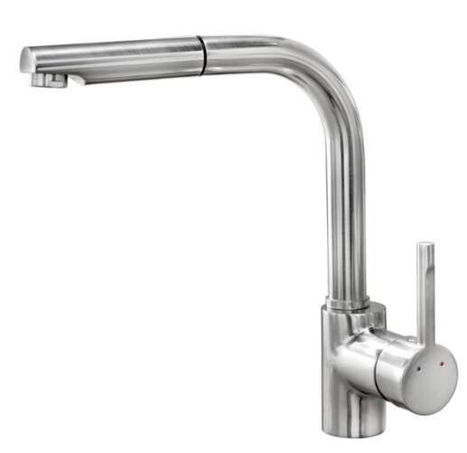 Grifo Teka ARK938I 23938120I - Surtidor en L, Inox, Anticalc&aacute;reo, Extra&iacute;ble