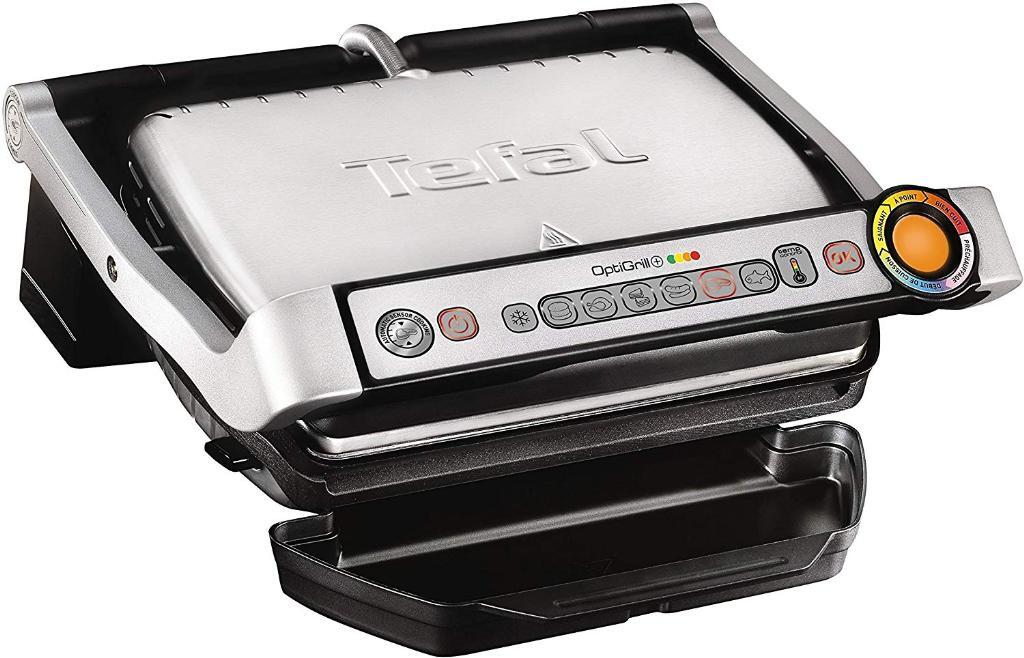 Tefal Optigrill Gc712d parrilla mesa 2 gc712d12 +sandwichera grill 2000w contacto 2000 6 programas 712d potencia 7 modos indicadores luminosos inteligente gc712 control temperatura y plancha cocina del progreso