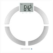 Báscula Medisana BS444 - Digital, 180 kg, Precisión 100 g, Diagnostica, Blanco