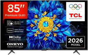 TV TCL 85" MiniLED 85P8L - 4K Ultra HD, Google TV AiPQ Pro Processor, Altavoces 35W, 144 Hz, HDR10+