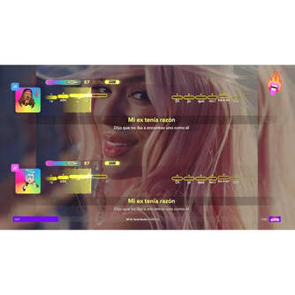 JGO. SWITCH LETS SING 2025   2 MICROFONOS