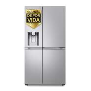 Frigor&iacute;fico Americano LG GSLE91MBAC - Clase C, 628L, 179x91 cm, Sin toma de agua, No Frost, Inox